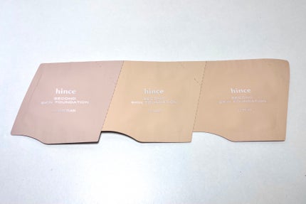 セカンドスキンファンデーション/hince/リキッドファンデーションを使ったクチコミ(1枚目)