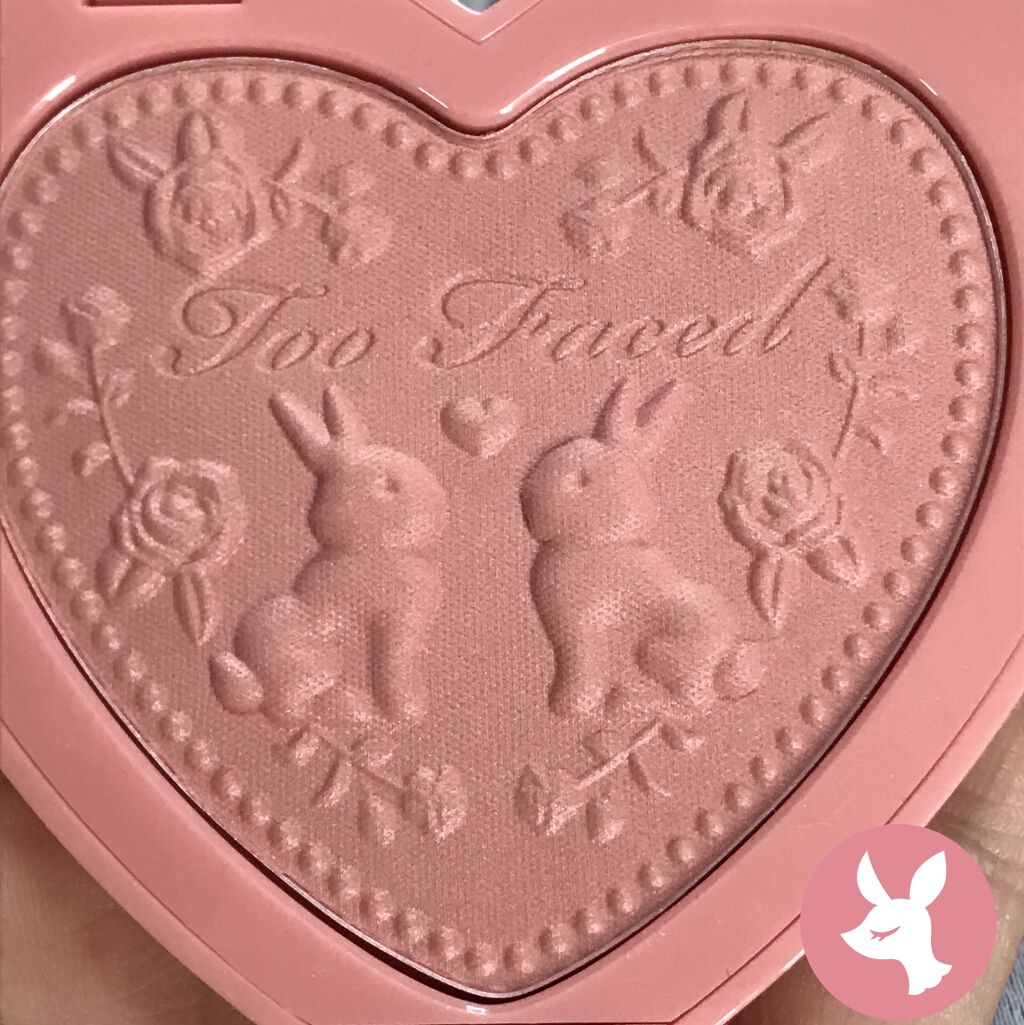  ラブ フラッシュ ウォーターカラー ブラッシュ​ ノー オーディナリー ラブ /Too Faced/パウダーチークを使ったクチコミ（3枚目）