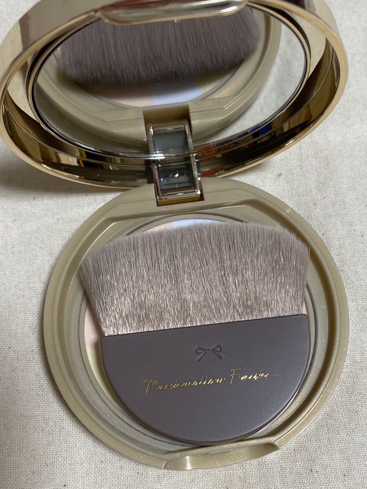 マシュマロフィニッシュパウダーブラシ/キャンメイク/メイクブラシを使ったクチコミ(5枚目)