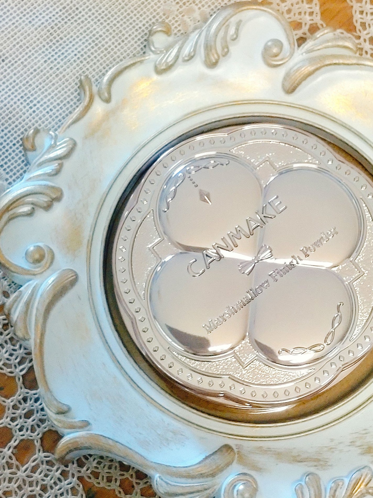 マシュマロフィニッシュパウダー/キャンメイク/プレストパウダーを使ったクチコミ(1枚目)