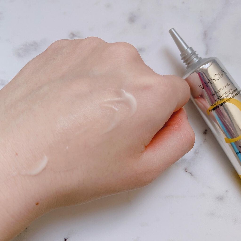 ビタCプラスイレイザートーニングクリーム/MISSHA/フェイスクリームを使ったクチコミ（3枚目）