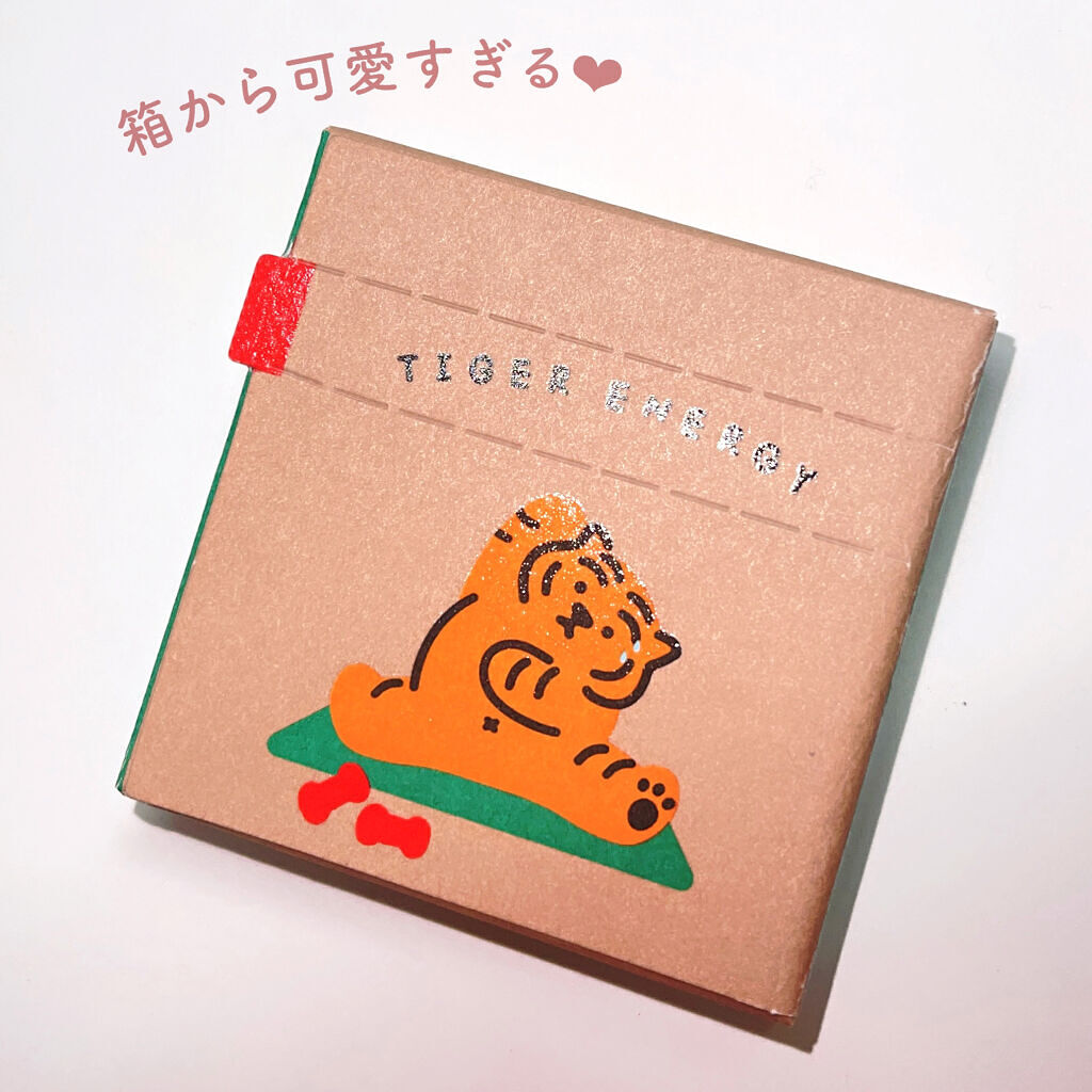 ムジークタイガーデューイーチーク  01 コーラルオレンジ/ETUDE/パウダーチークを使ったクチコミ（3枚目）