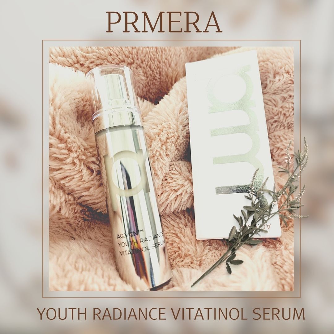 リピート品の紹介です♪

  【紹介品】 
ブランド：　プリメラ 
商品名：　　ユース ラディアンス ビタチノール セラム  

 【正直レビュー】  
最近アイチエイジングはじめました！
２０代からはじめる方もいらっしゃると知り、
30代