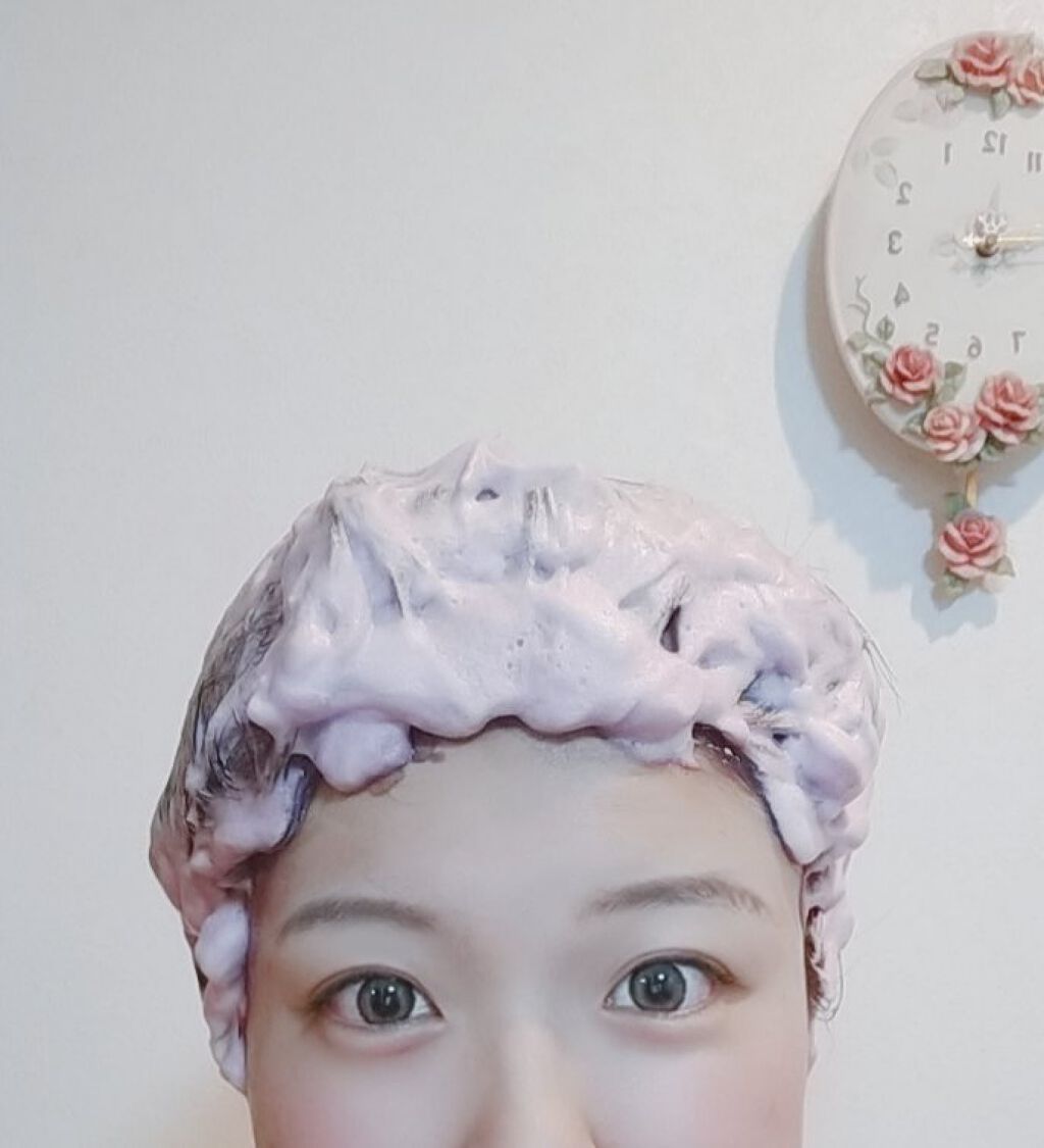 泡カラー/リーゼ/ヘアカラーを使ったクチコミ（3枚目）