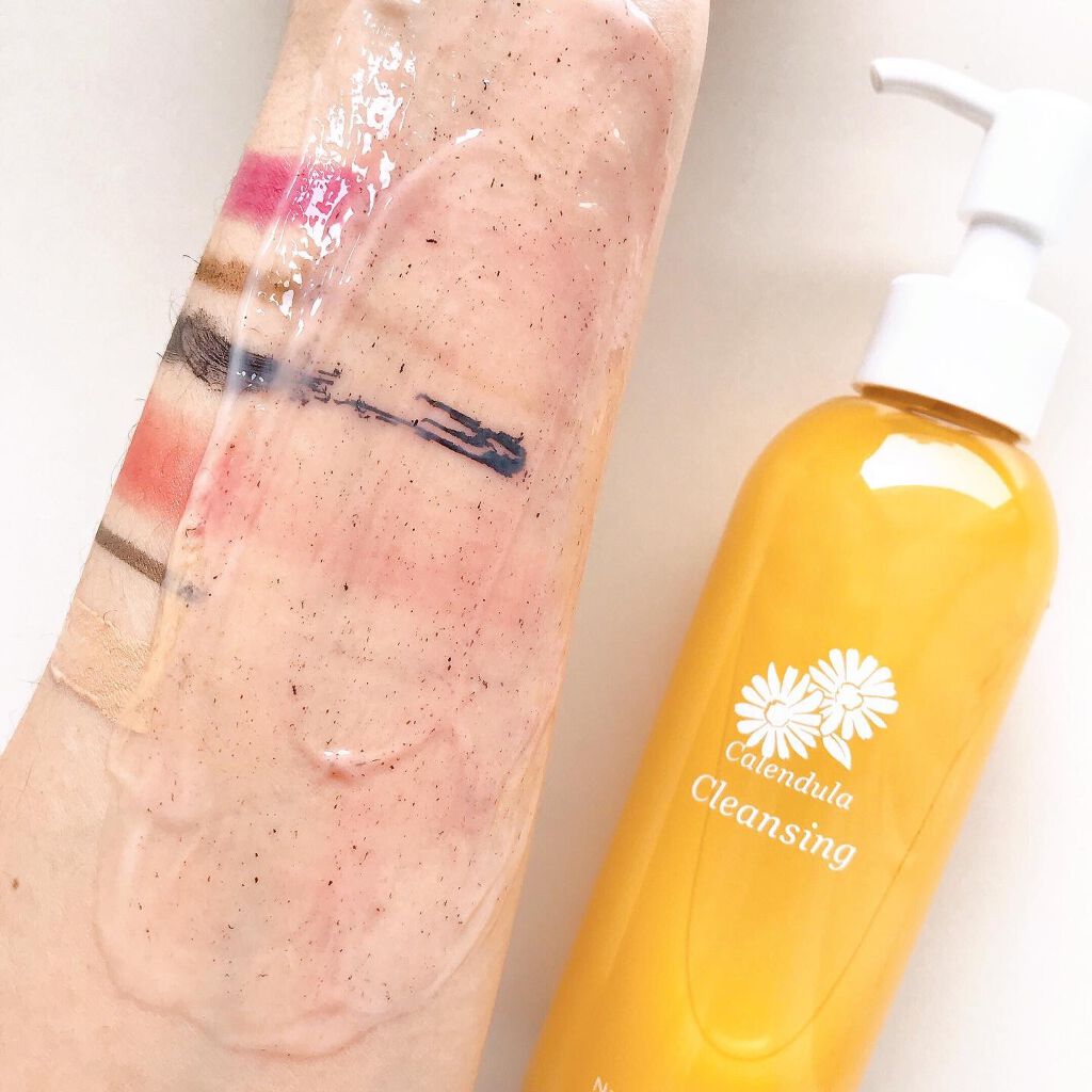 カレンデュラ手づみクレンジング/ナチュラルアイランド/ミルククレンジングを使ったクチコミ(3枚目)
