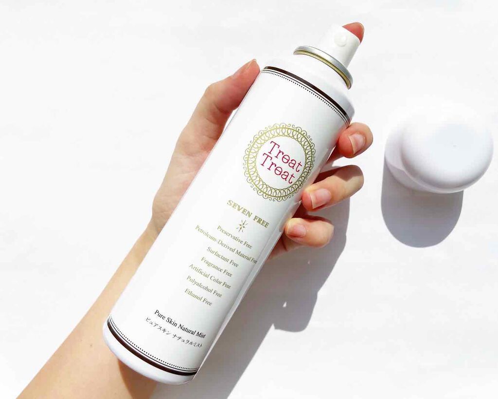 ピュアスキン ナチュラルミスト/Treat Treat(トリートトリート)/ミスト状化粧水を使ったクチコミ(4枚目)