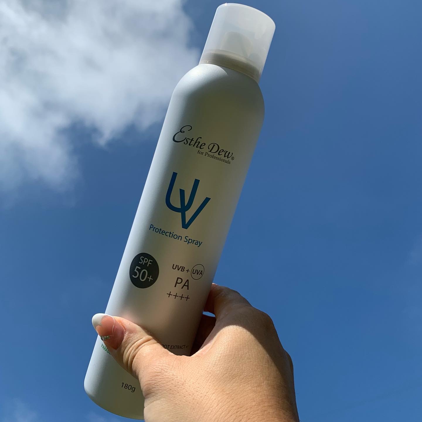 UVプロテクションスプレー/Esthe Dew (エステデュウ)/日焼け止めミスト・スプレーを使ったクチコミ（1枚目）
