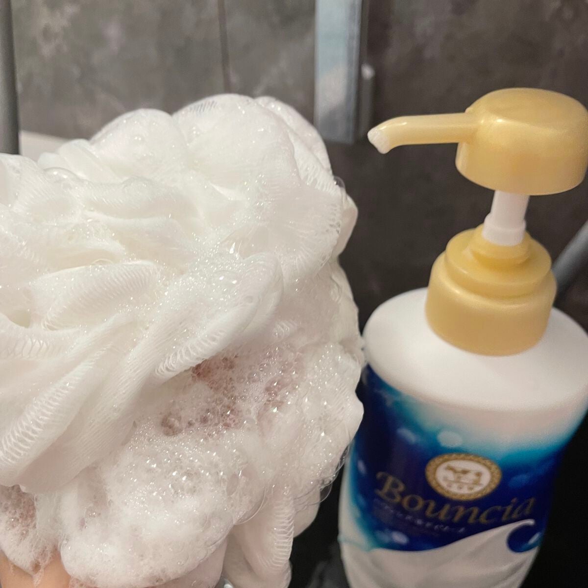 バウンシア ボディソープ ホワイトソープの香り/Bouncia/ボディソープを使ったクチコミ(7枚目)