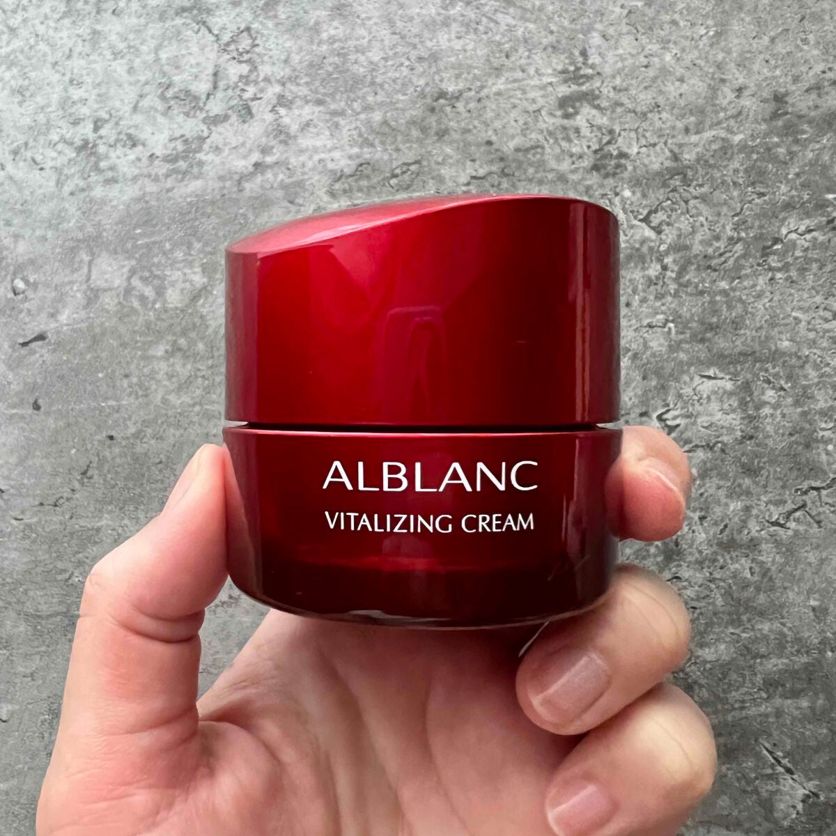 バイタライジングクリーム/ALBLANC/フェイスクリームを使ったクチコミ(1枚目)