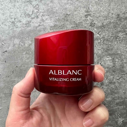 バイタライジングクリーム/ALBLANC/フェイスクリームを使ったクチコミ(1枚目)