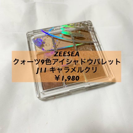 クォーツ 9色アイシャドウパレット(ドリームランドアイシャドウ)/ZEESEA/アイシャドウパレットを使ったクチコミ(1枚目)