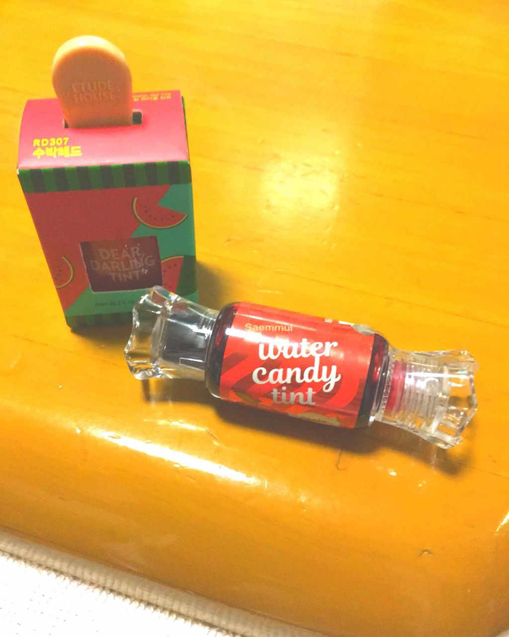 ウォーター キャンディー ティント/the SAEM/リップティントを使ったクチコミ（1枚目）