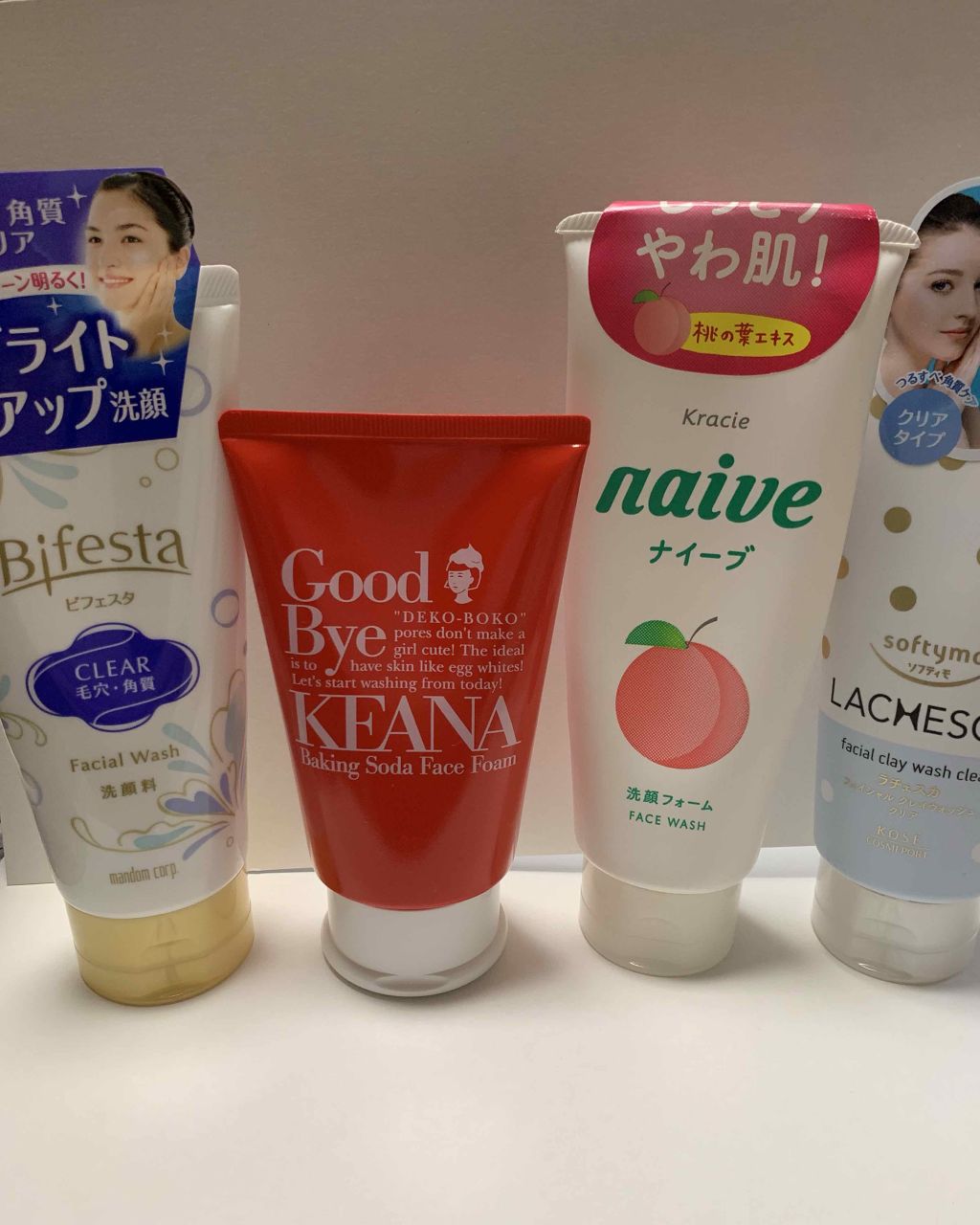 洗顔フォーム(桃の葉エキス配合)(旧)/ナイーブ/洗顔フォームを使ったクチコミ（2枚目）