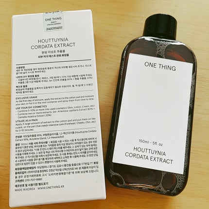 ドクダミ化粧水/ONE THING/化粧水を使ったクチコミ(5枚目)