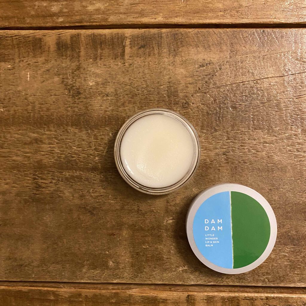 リトルワンダー リップアンドスキンバーム/DAMDAM/リップバームを使ったクチコミ(1枚目)