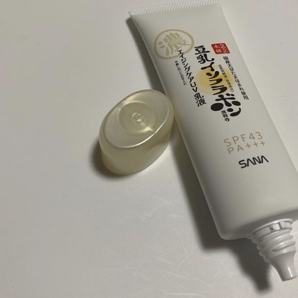 リンクルUV乳液/なめらか本舗/日焼け止めミルクを使ったクチコミ（3枚目）