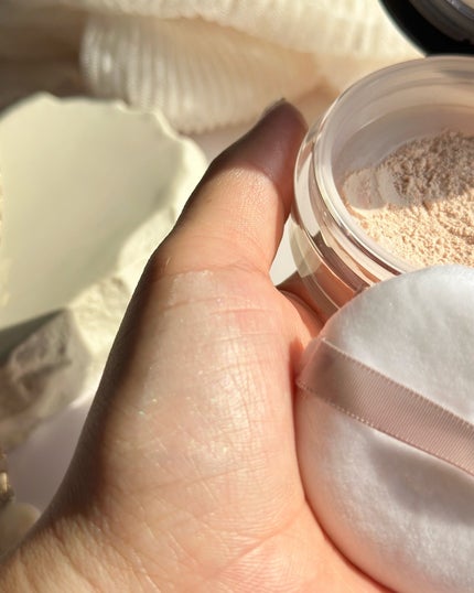 シルキーメイクキープフェイスパウダー/セフィーヌ/ルースパウダーを使ったクチコミ(4枚目)