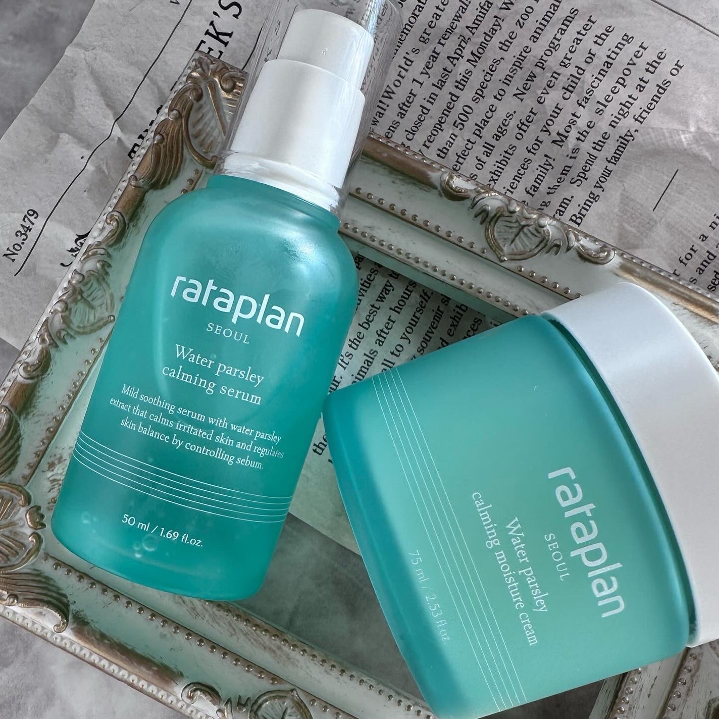 ウォーターパセリカーミングセラム/rataplan/美容液を使ったクチコミ(1枚目)