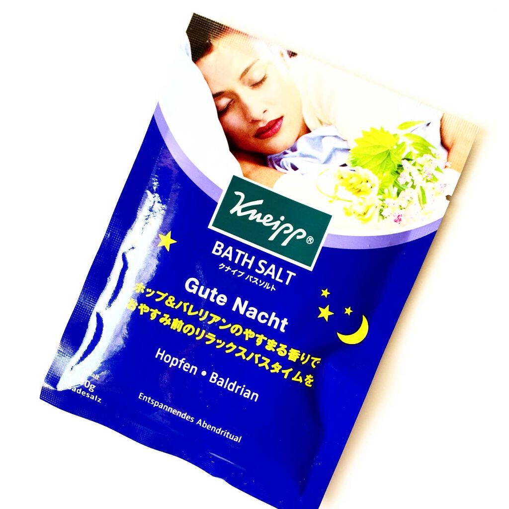クナイプ グーテナハト バスソルト ホップ&バレリアンの香り/クナイプ/無機塩系入浴剤を使ったクチコミ(1枚目)