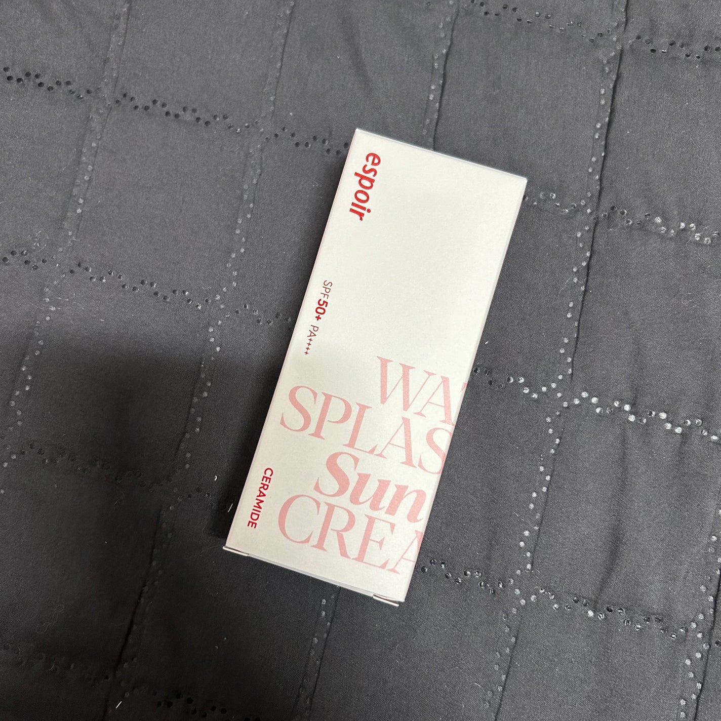 ウォータースプラッシュサンクリーム セラミド/espoir/日焼け止めクリームを使ったクチコミ(1枚目)