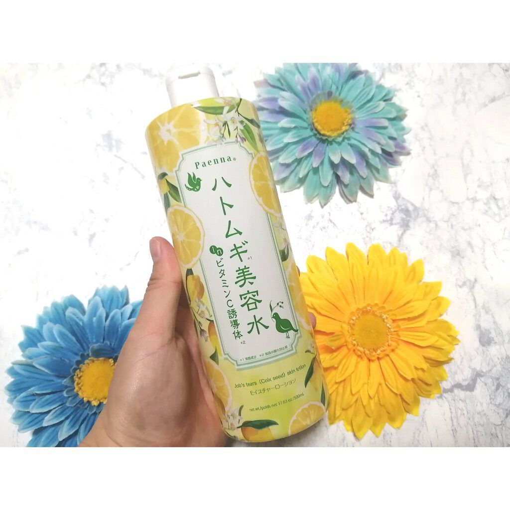 ハトムギ美容水inビタミンC誘導体/パエンナ/化粧水を使ったクチコミ（1枚目）