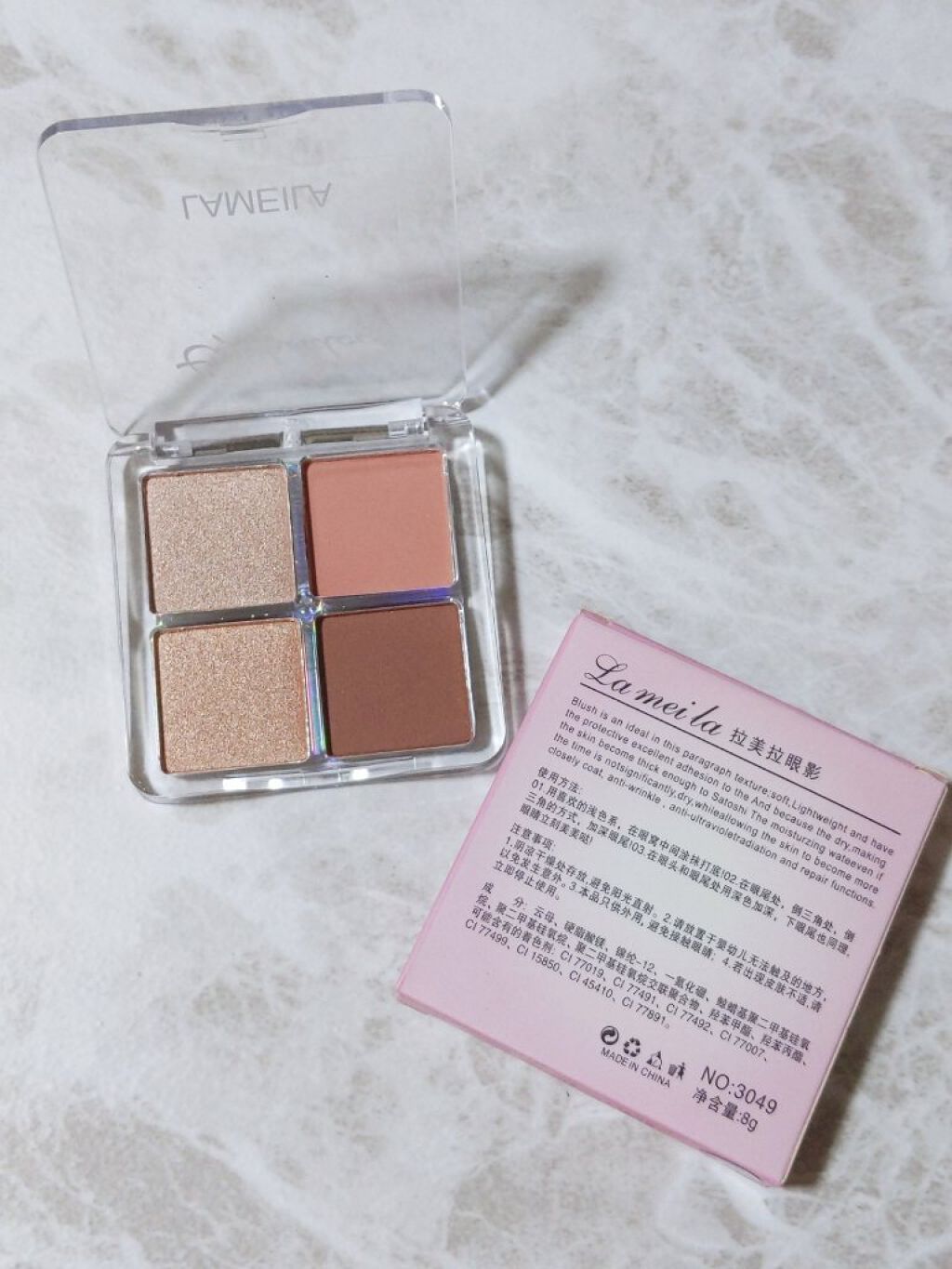 Coloud Geometry/Lameila/単色アイシャドウを使ったクチコミ（2枚目）