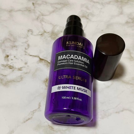 クンダル マカダミア ウルトラヘアセラム /KUNDAL/ヘアオイルを使ったクチコミ(2枚目)