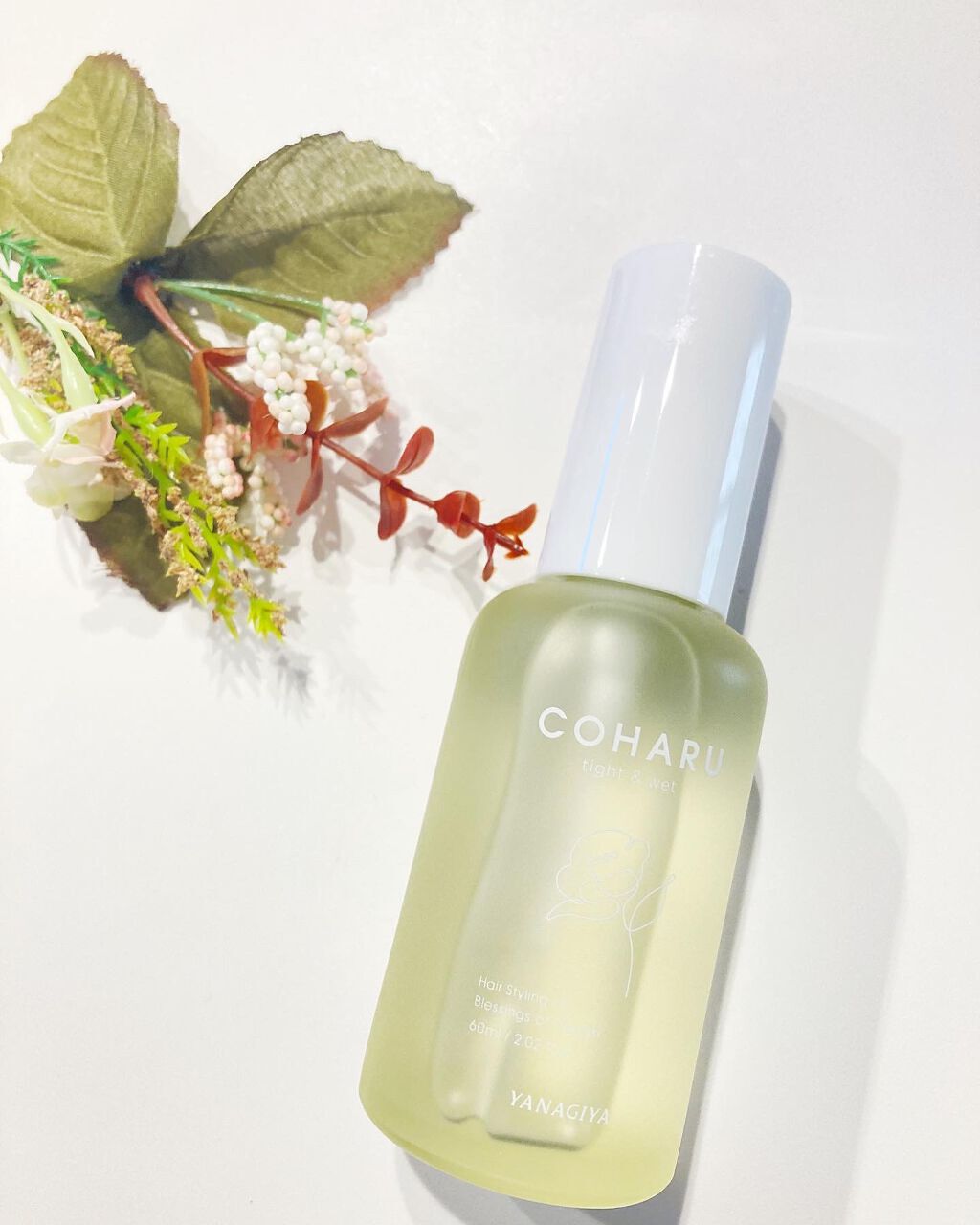 スタイリングオイル<タイト＆ウェット>/COHARU/ヘアオイルを使ったクチコミ（2枚目）