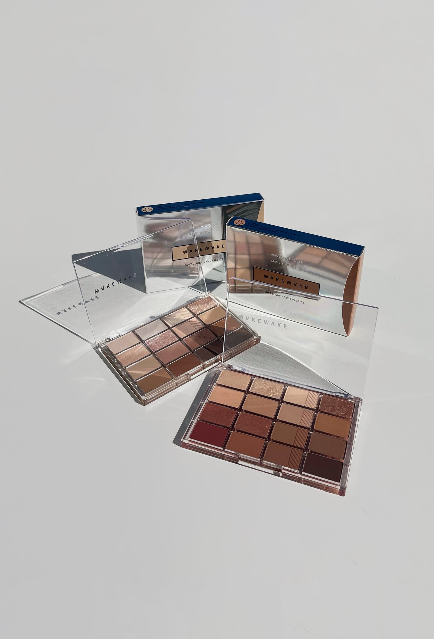 ソフトブラーリングアイパレット/wakemake/アイシャドウパレットを使ったクチコミ(1枚目)