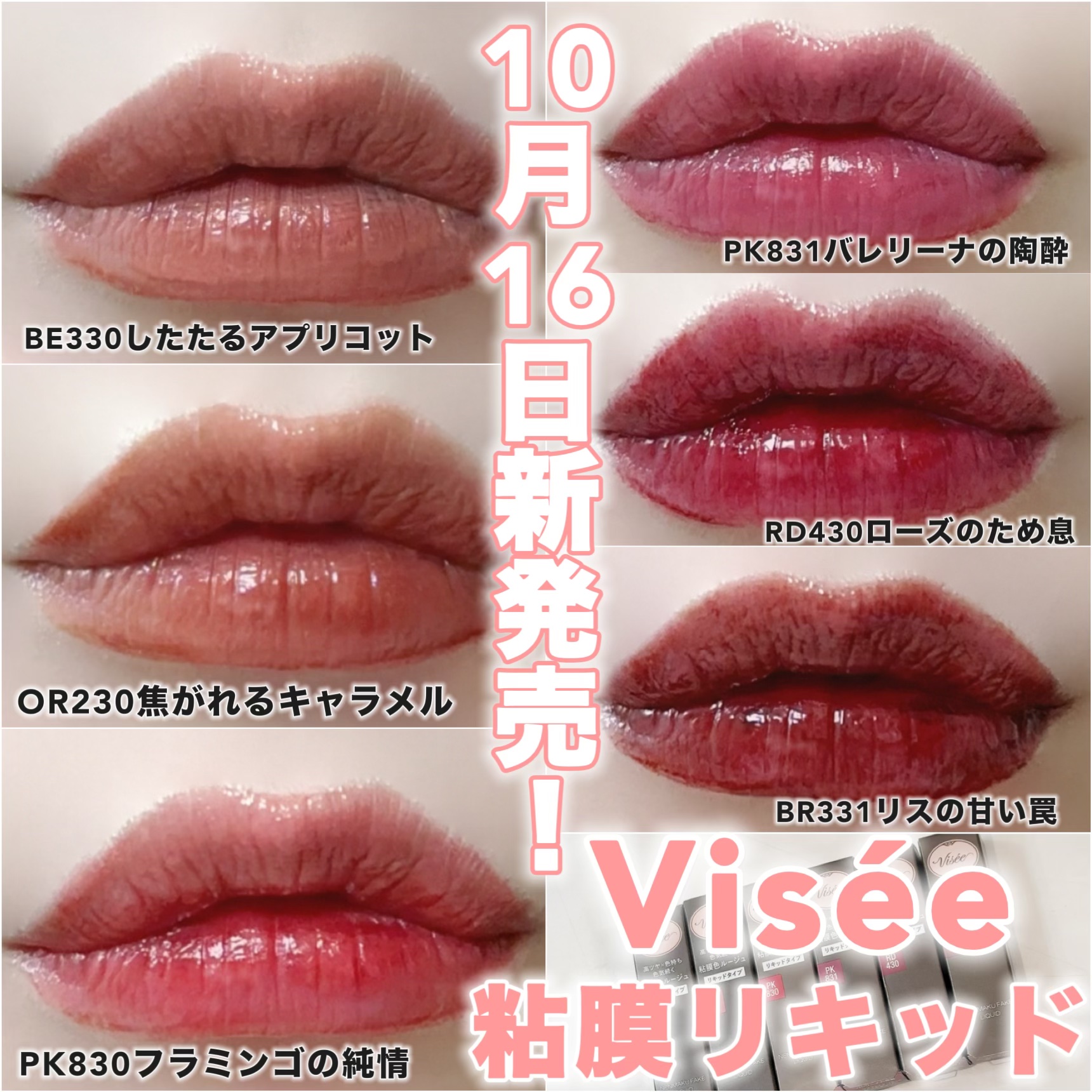 ネンマクフェイク リキッド/Visée/口紅を使ったクチコミ（1枚目）