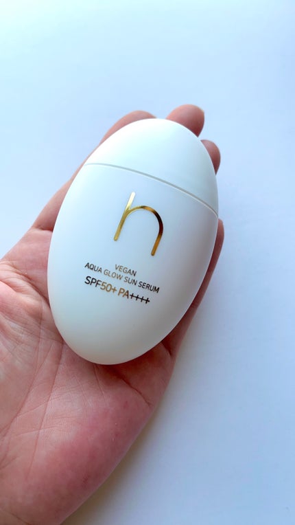 ヴィーガンアクアグロウサンセラム/HAMEL/日焼け止めローションを使ったクチコミ(2枚目)