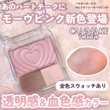 パウダーチークス/キャンメイク/パウダーチークを使ったクチコミ(1枚目)