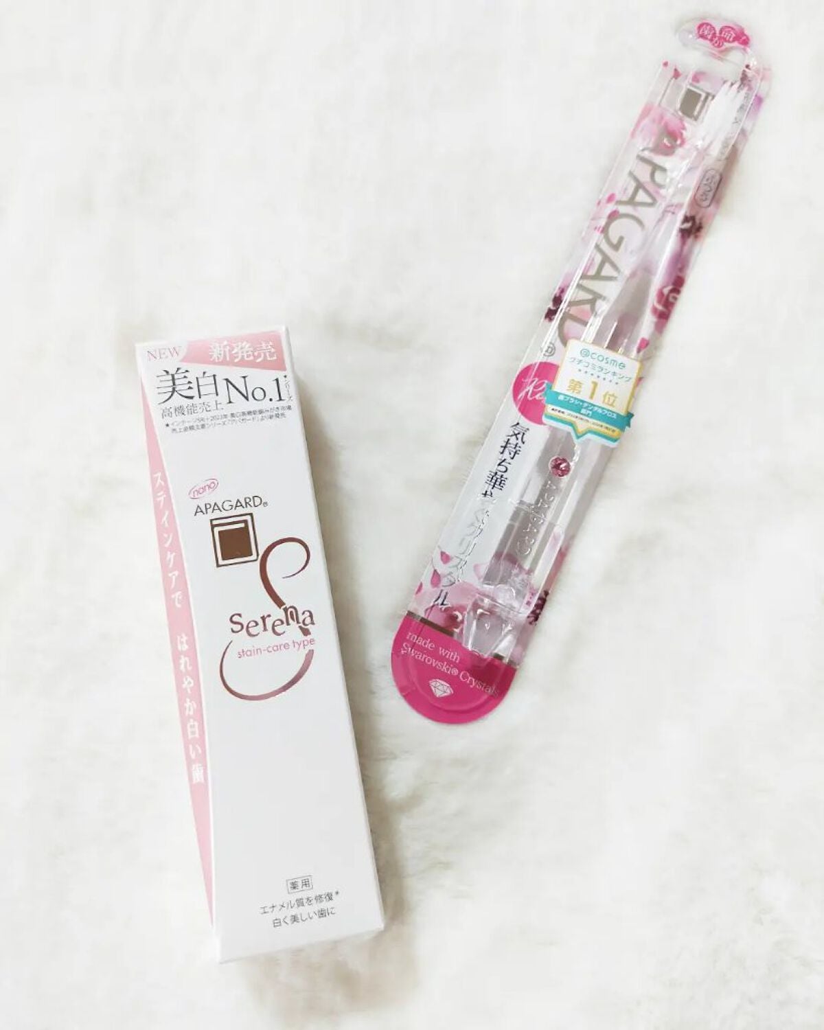 アパガードクリスタル歯ブラシ/アパガード/歯ブラシを使ったクチコミ(5枚目)