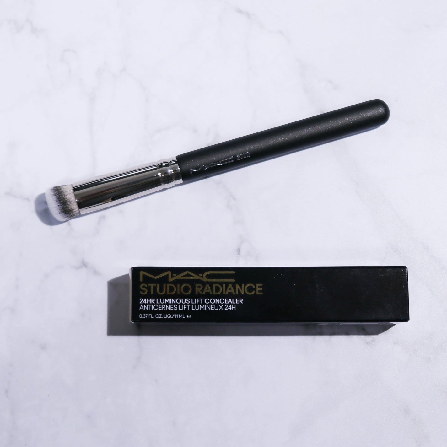 #270S ミニ ラウンド スラント ブラシ/M・A・C/メイクブラシを使ったクチコミ(4枚目)