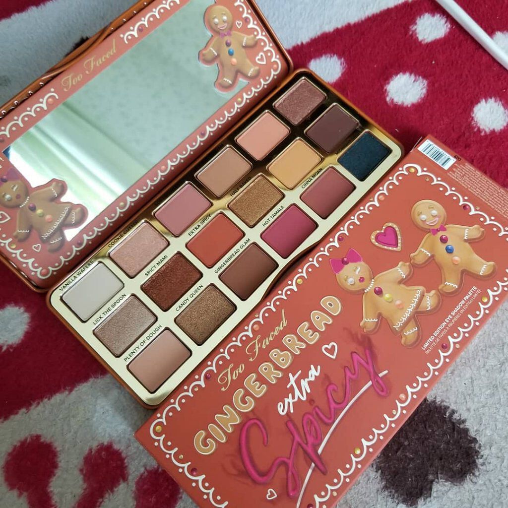 ジンジャーブレッド エキストラスパイシー アイシャドウパレット/Too Faced/アイシャドウパレットを使ったクチコミ（1枚目）