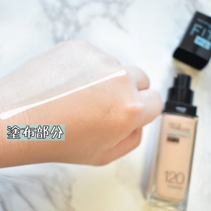 フィットミー リキッドファンデーション R/MAYBELLINE NEW YORK/リキッドファンデーションを使ったクチコミ(4枚目)
