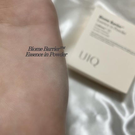バイオムバリアエッセンスインパウダー/UIQ/ルースパウダーを使ったクチコミ(3枚目)