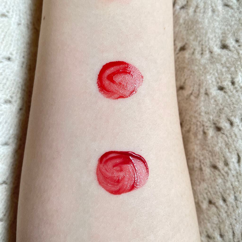 ジューシーラスティングティント/rom&nd/リップティントを使ったクチコミ(2枚目)