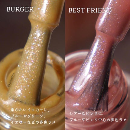 ジーニッシュ/ジーニッシュマニキュア/マニキュアを使ったクチコミ(3枚目)