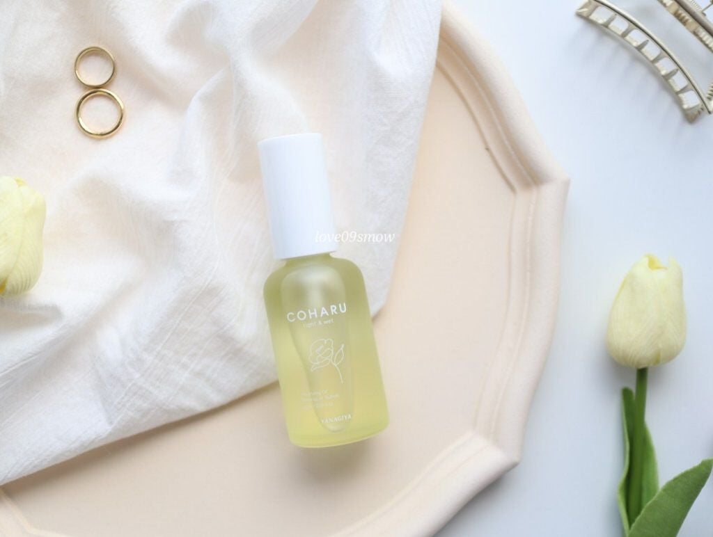 スタイリングオイル<タイト&ウェット>/COHARU/ヘアオイルを使ったクチコミ(2枚目)