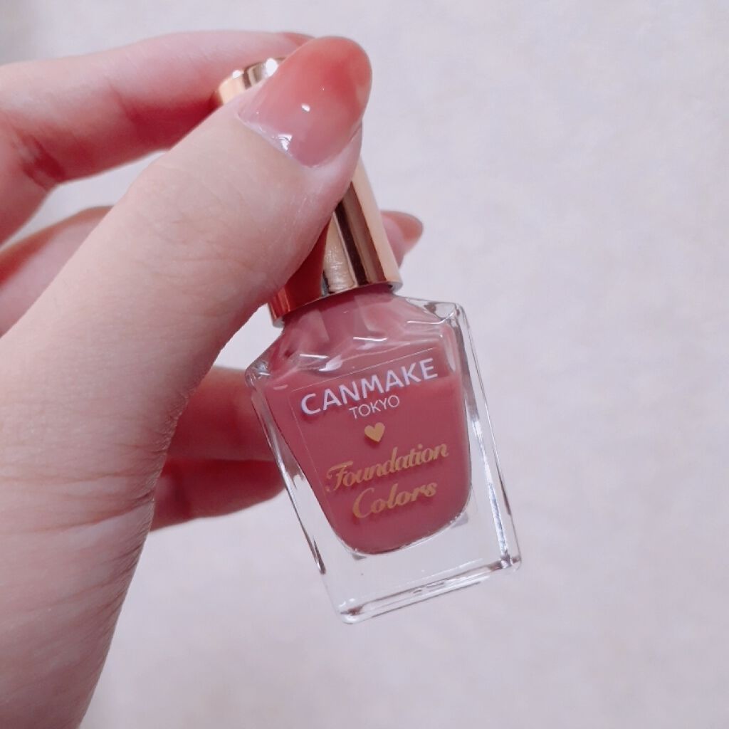 ファンデーションカラーズ/キャンメイク/マニキュアを使ったクチコミ（3枚目）