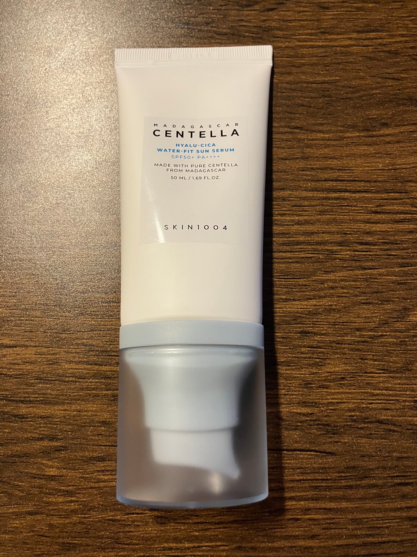 ヒアルーシカ ウォーターフィット サンセラム/SKIN1004/日焼け止めローションを使ったクチコミ(1枚目)