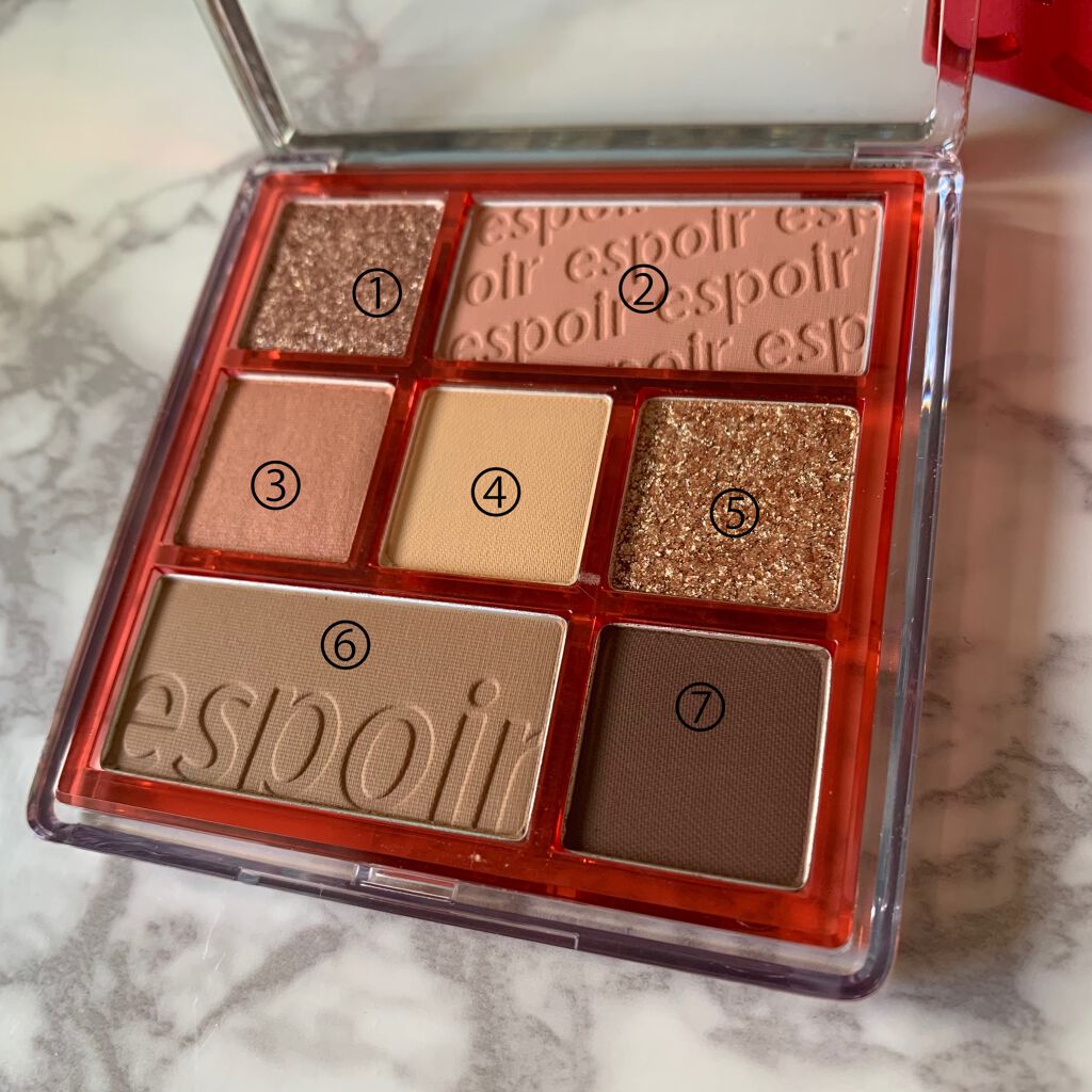 リアルアイパレット/espoir/マルチパレットを使ったクチコミ(2枚目)