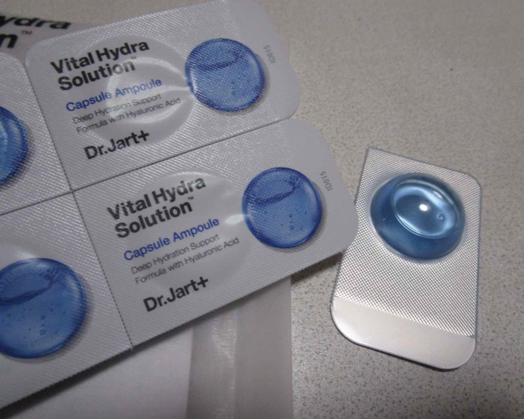 ドクタージャルト バイタル ハイドラ ソリューション カプセルアンプル/Dr.Jart＋/美容液を使ったクチコミ（1枚目）