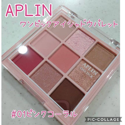 ワンピックアイシャドウパレット/APLIN/アイシャドウパレットを使ったクチコミ(1枚目)