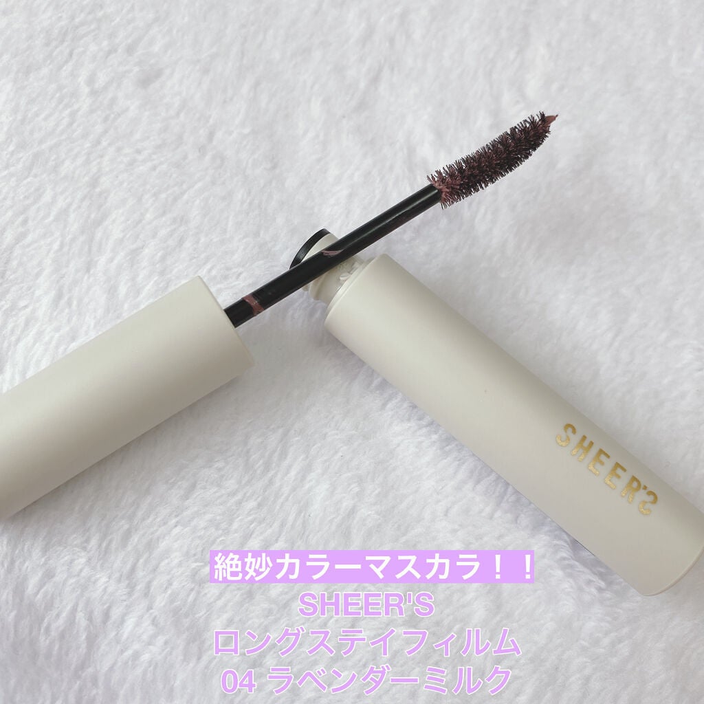 ロングステイフィルム/シアーズ/マスカラを使ったクチコミ(1枚目)