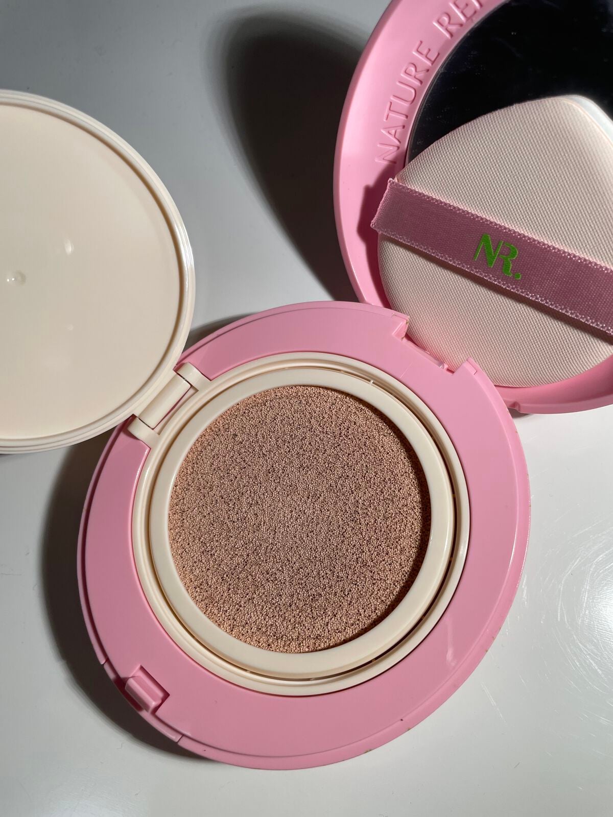 PROBIOエッセンスクッション/ネイチャーリパブリック/クッションファンデーションを使ったクチコミ(2枚目)