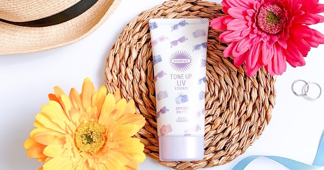 トーンアップUV エッセンス/サンカット®/日焼け止めローションを使ったクチコミ(1枚目)