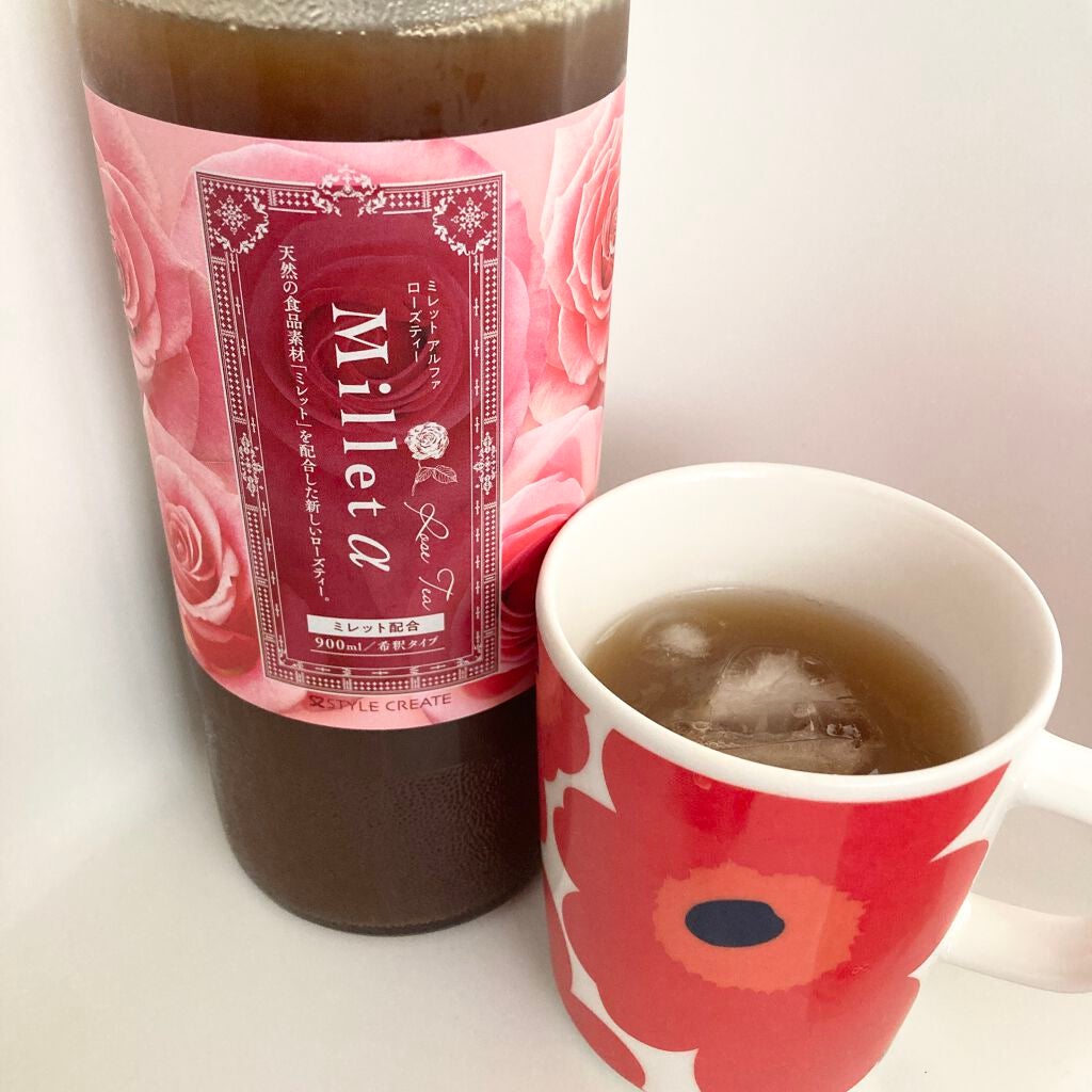 みゆ〜韓国コスメ好き〜 on LIPS 「サロン専売品『ミレットアルファローズティー 900ml』※4~..」(2枚目)