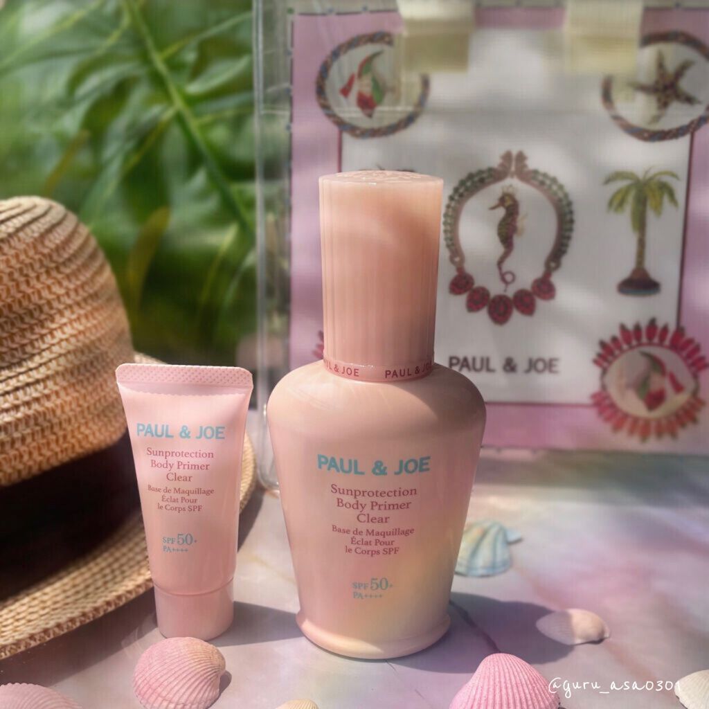 PAUL & JOE BEAUTE サンプロテクション ボディプライマー クリアのクチコミ「5/1発売 #新作コスメ
2021 SUMMER COLLECTION
Les Vacance.....」（1枚目）